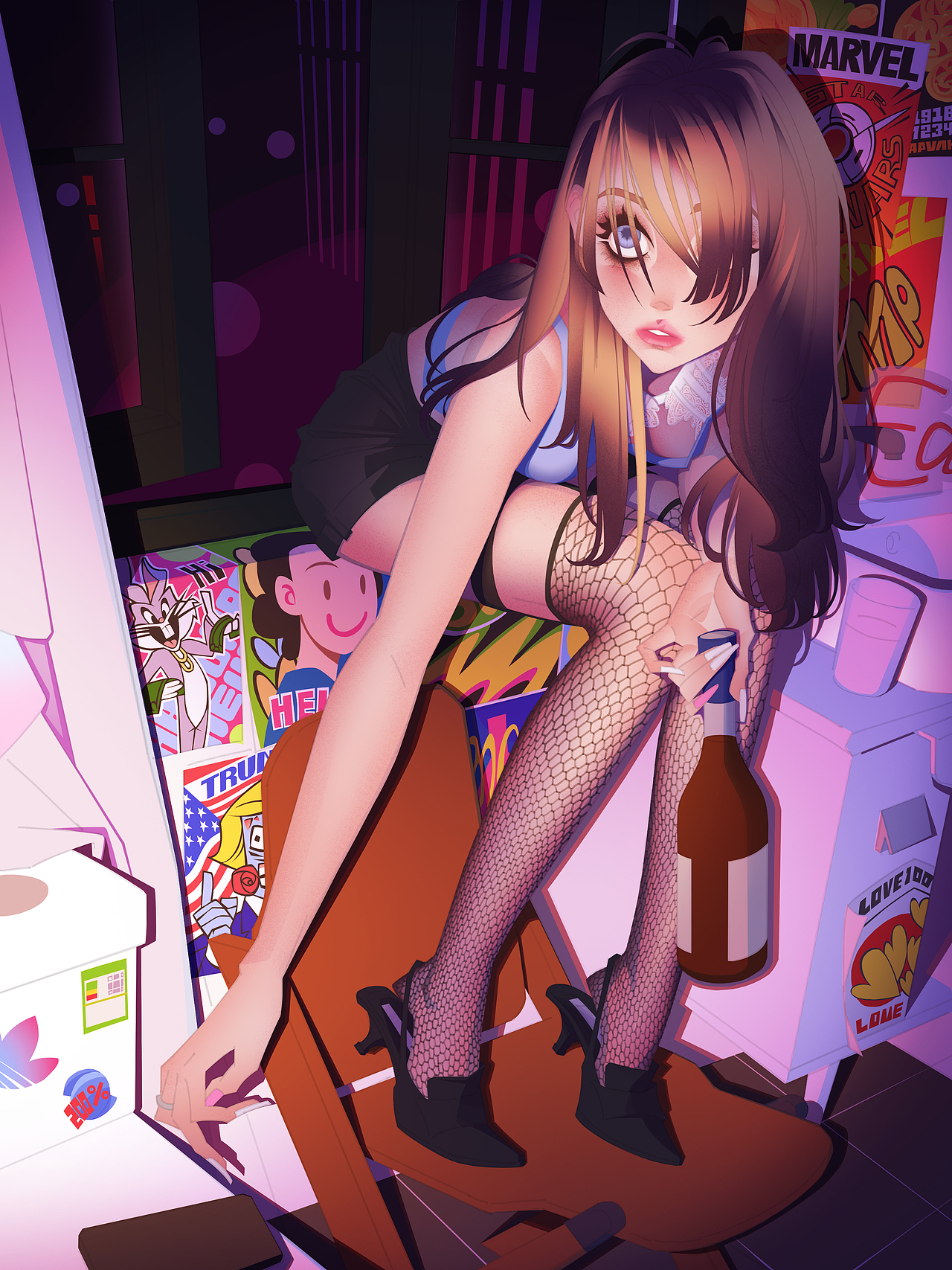 金毛玲🍷（图ZNDAyNDUyNTA4） - 创作习作 - 站酷设计师Tatooine1986原创素材 - 站酷ZCOOL