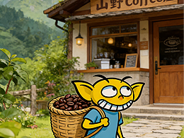 小念豬AI遇見山野咖啡 