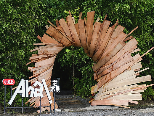 小红书Aha艺术展