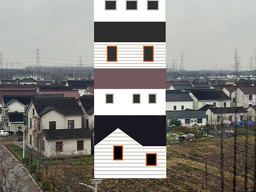 图形插画｜房子叠叠乐（个人主页-ZNzMxNDE0MTY=） - 商业插画 - 站酷设计师Kanu原创素材 - 站酷ZCOOL