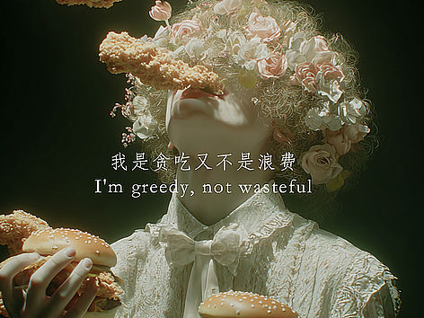 暴食【七宗罪】（个人主页-ZNzMxMjk2ODg=） - AI作品 - 站酷设计师GY星星原创素材 - 站酷ZCOOL
