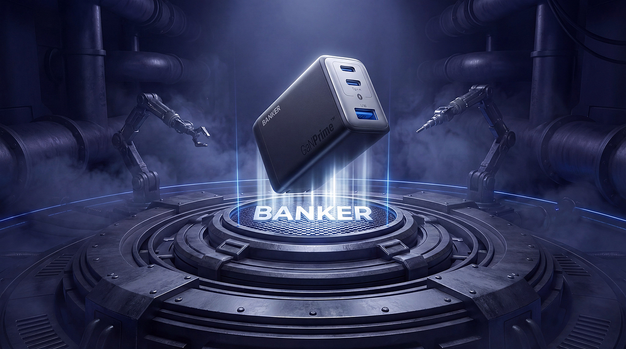 AI赋能：氮化镓充电器的智能化进阶（图ZNDAyNDg0MDE2） - 产品 - 站酷设计师Mechani原创素材 - 站酷ZCOOL