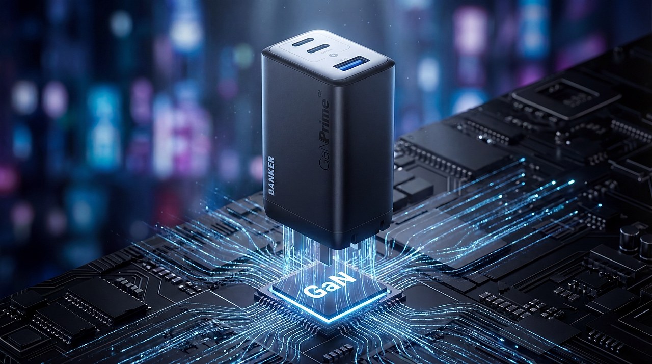 AI赋能：氮化镓充电器的智能化进阶（图ZNDAyNDgzOTgw） - 产品 - 站酷设计师Mechani原创素材 - 站酷ZCOOL