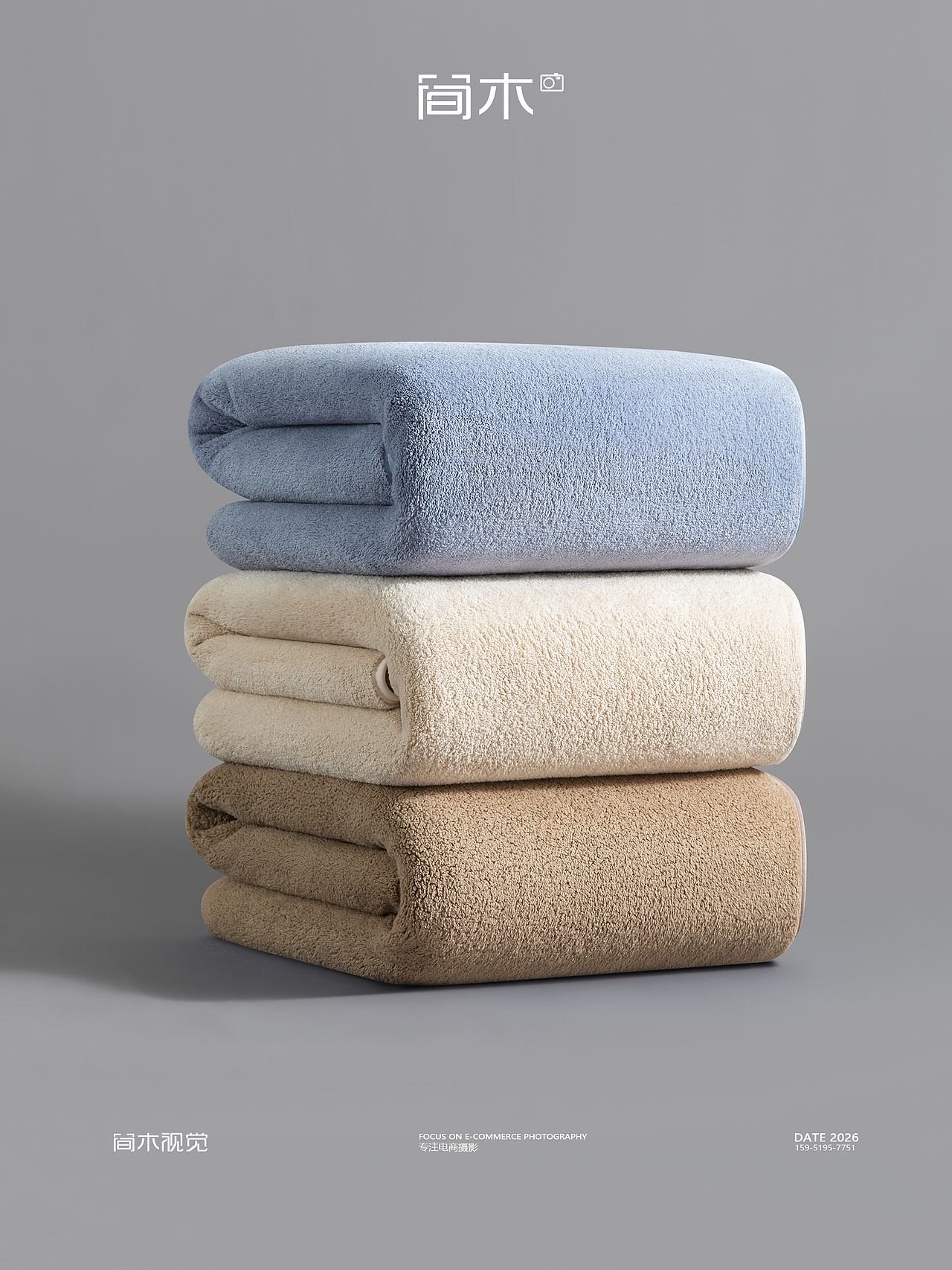 浴巾产品摄影丨三利×简木视觉 酒店毛巾家纺电商摄影（图ZNDAyNDg3Mjk2） - 产品摄影 - 站酷设计师简木视觉原创素材 - 站酷ZCOOL