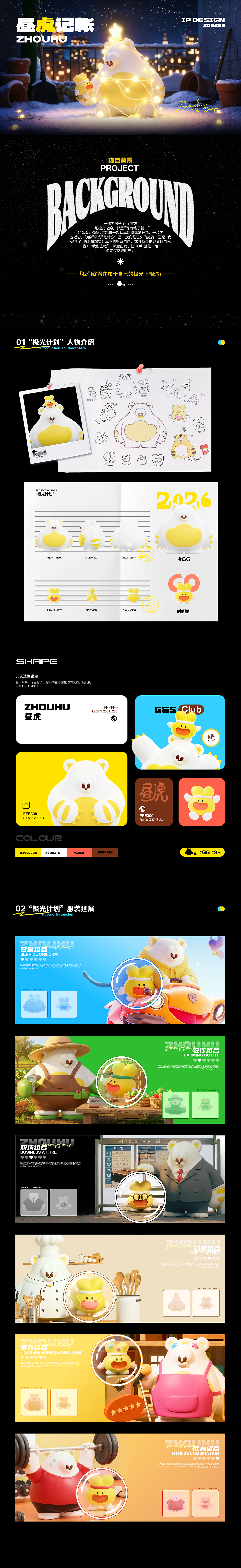 虎气生财 | 昼虎记账IP ⌈GG&鼠鼠⌋ 的追光计划（图ZNDAyNDkyMjgw） - 其他UI - 站酷设计师三分胖蛋原创素材 - 站酷ZCOOL