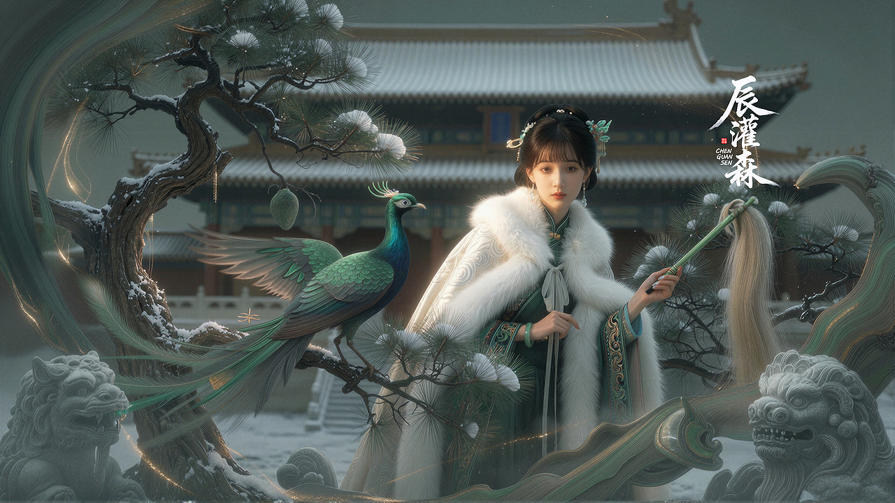 辰灌森 | 青鸾仙子系列（二）-0010（图ZNDAyNDk3Nzk2） - 修图/后期 - 站酷设计师辰灌森原创素材 - 站酷ZCOOL