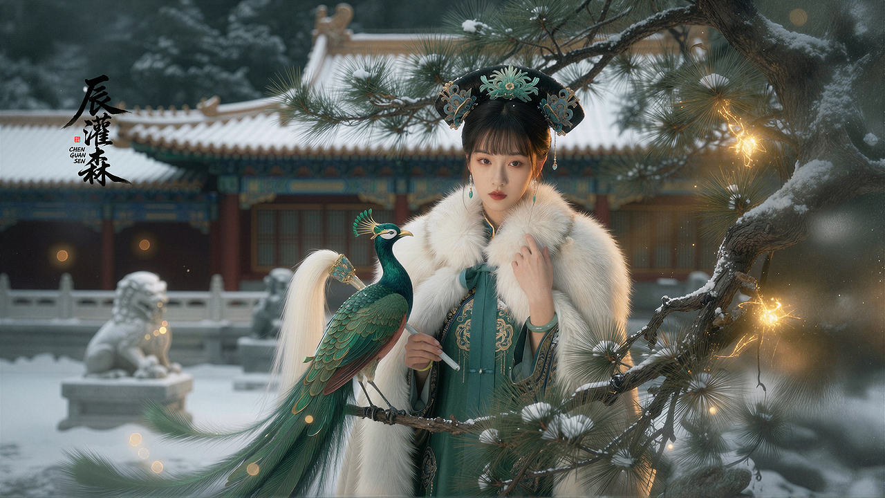 辰灌森 | 青鸾仙子系列（二）-0010（图ZNDAyNDk3ODIw） - 修图/后期 - 站酷设计师辰灌森原创素材 - 站酷ZCOOL