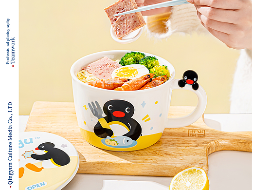 PINGU 泡面碗|电商摄影|产品摄影