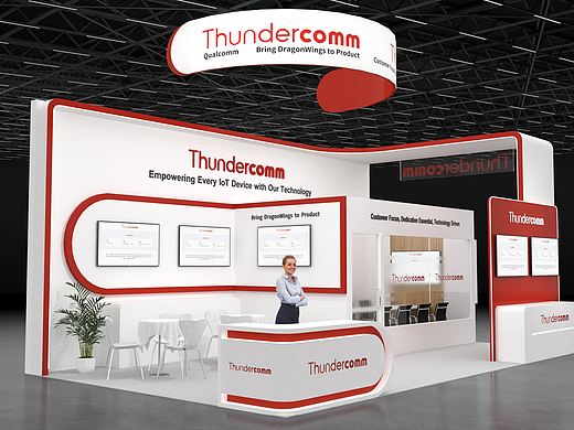 展台设计丨创通联达德国展台设计