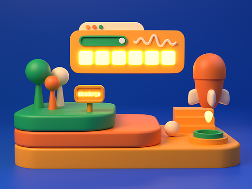 Blender跟練，記錄下學習過程（個人主頁-ZNzMxNDQwNzI=） - 產品 - 站酷設計師Pacosign原創(chuàng)素材 - 站酷ZCOOL