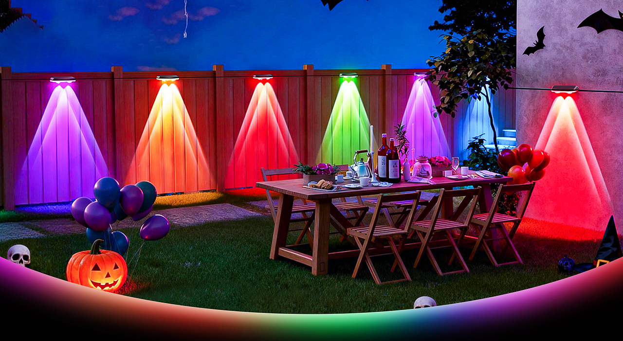 GVVOO HOME：幻彩蓝牙围栏灯（图ZNDAyNTA5MTUy） - 其他工业/产品 - 站酷设计师GVVOOHOME原创素材 - 站酷ZCOOL