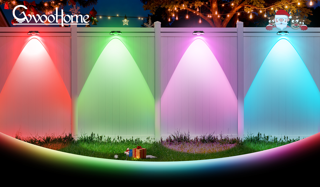 GVVOO HOME：幻彩蓝牙围栏灯（图ZNDAyNTE2MDUy） - 其他工业/产品 - 站酷设计师GVVOOHOME原创素材 - 站酷ZCOOL