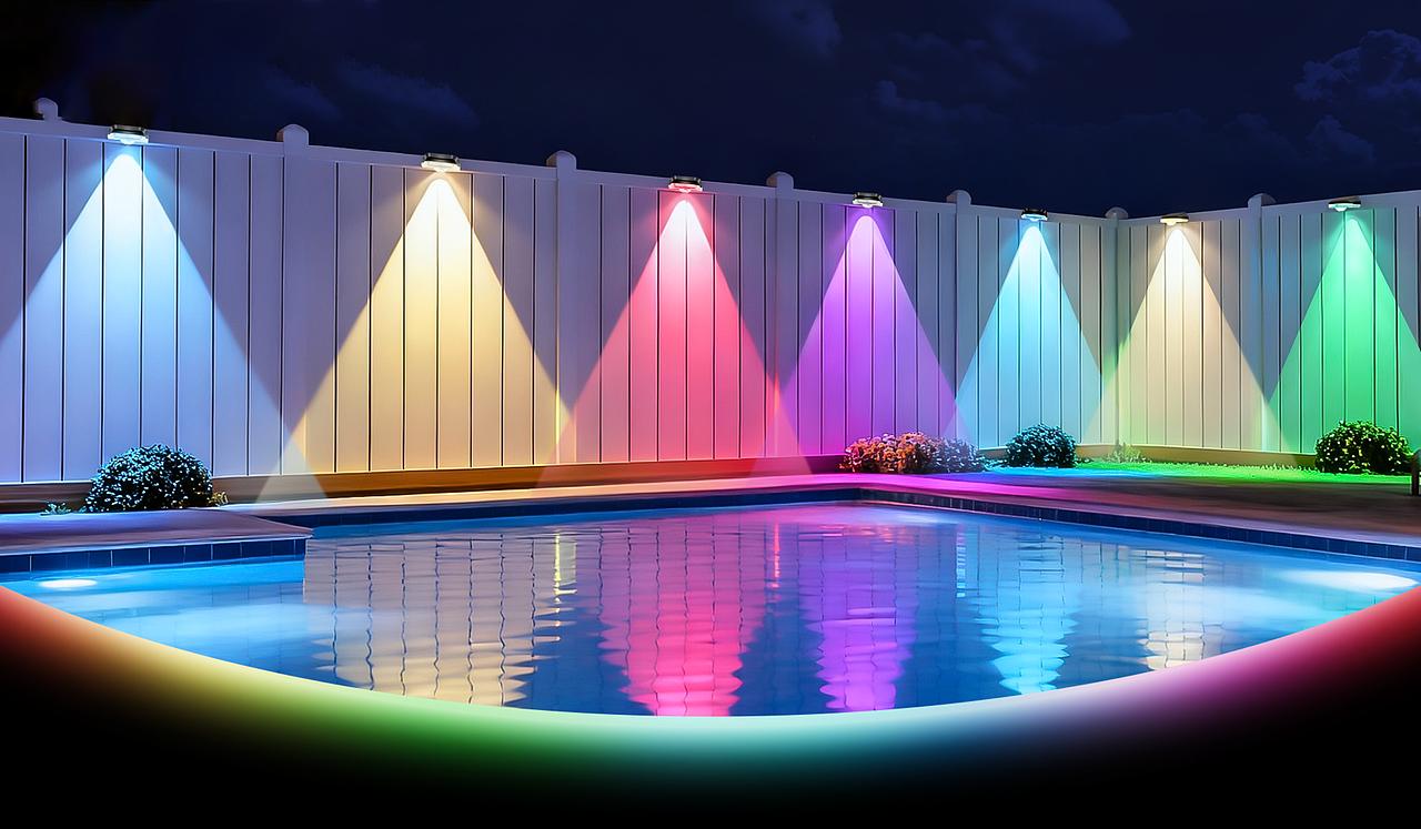 GVVOO HOME：幻彩蓝牙围栏灯（图ZNDAyNTE2MTgw） - 其他工业/产品 - 站酷设计师GVVOOHOME原创素材 - 站酷ZCOOL