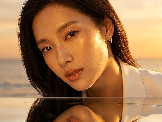 卡地亚香水广告《一抹金香》