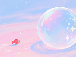 為了 閃閃發(fā)光——蓬松牛角包