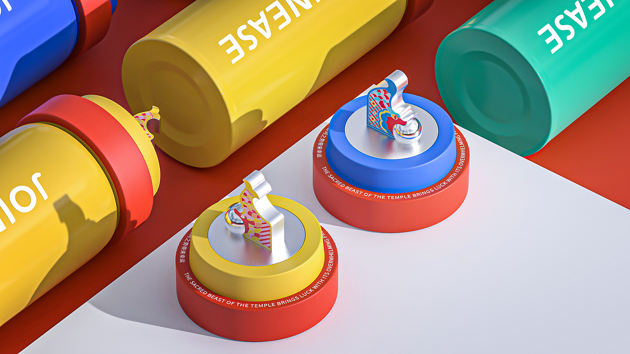 奇庙鸱吻 - mini文创保温杯设计（图ZNDAyNTUzODQ0） - 生活用品 - 站酷设计师山城肖磊原创素材 - 站酷ZCOOL