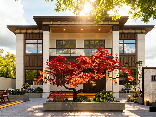 小院春秋 | 自建乡墅庭院设计