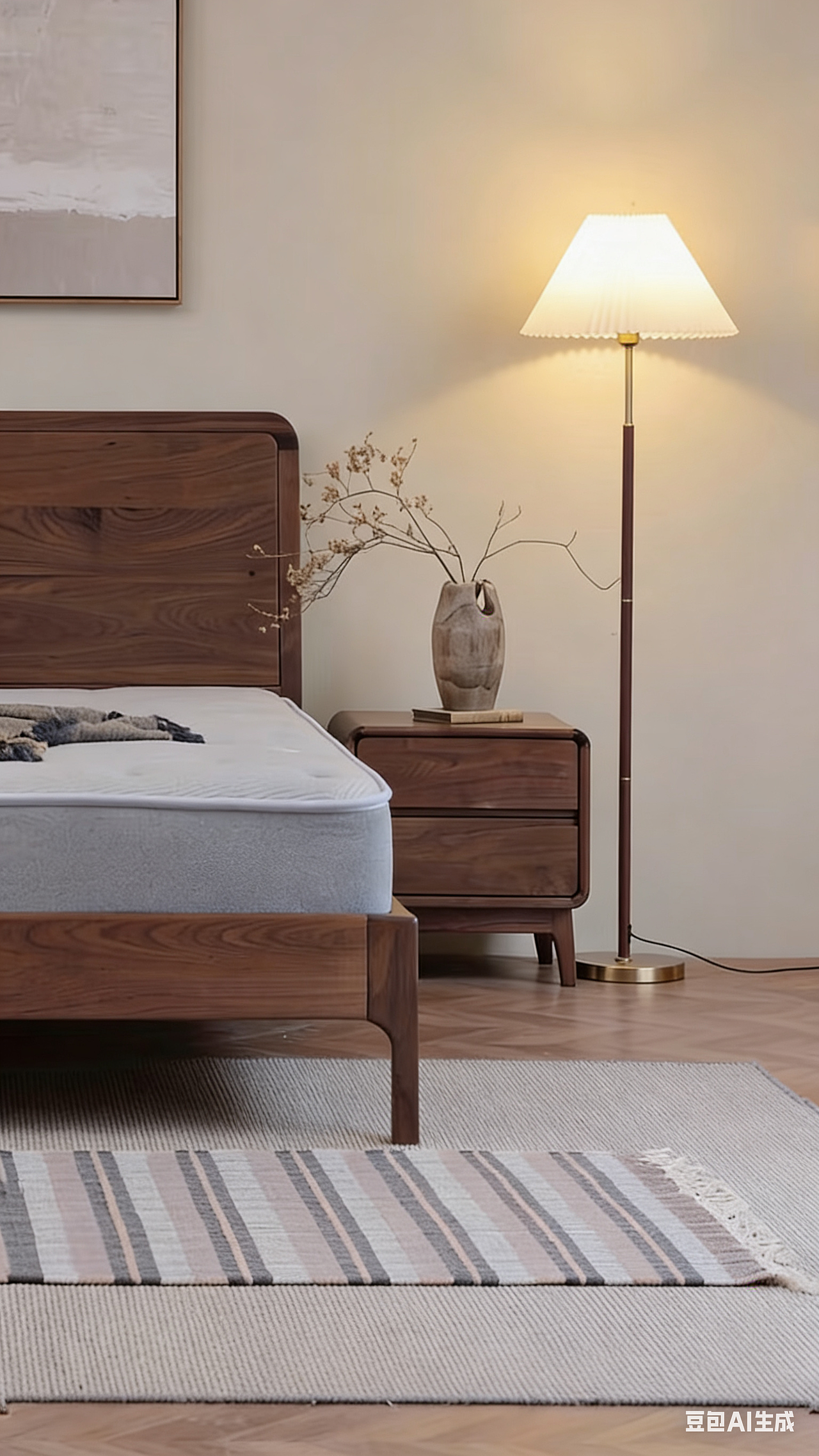 北美黑胡桃木床拍摄（图ZNDAyNTYzNDI4） - 产品摄影 - 站酷设计师阿杨商攝原创素材 - 站酷ZCOOL