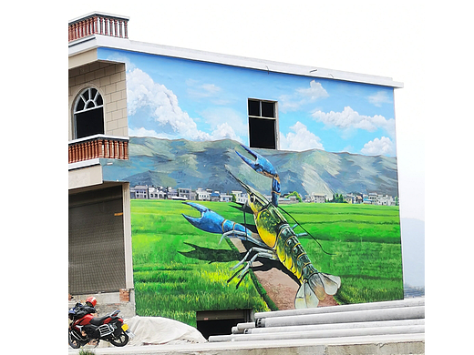 乡村振兴，乡村壁画，农村壁画，农村墙绘，
