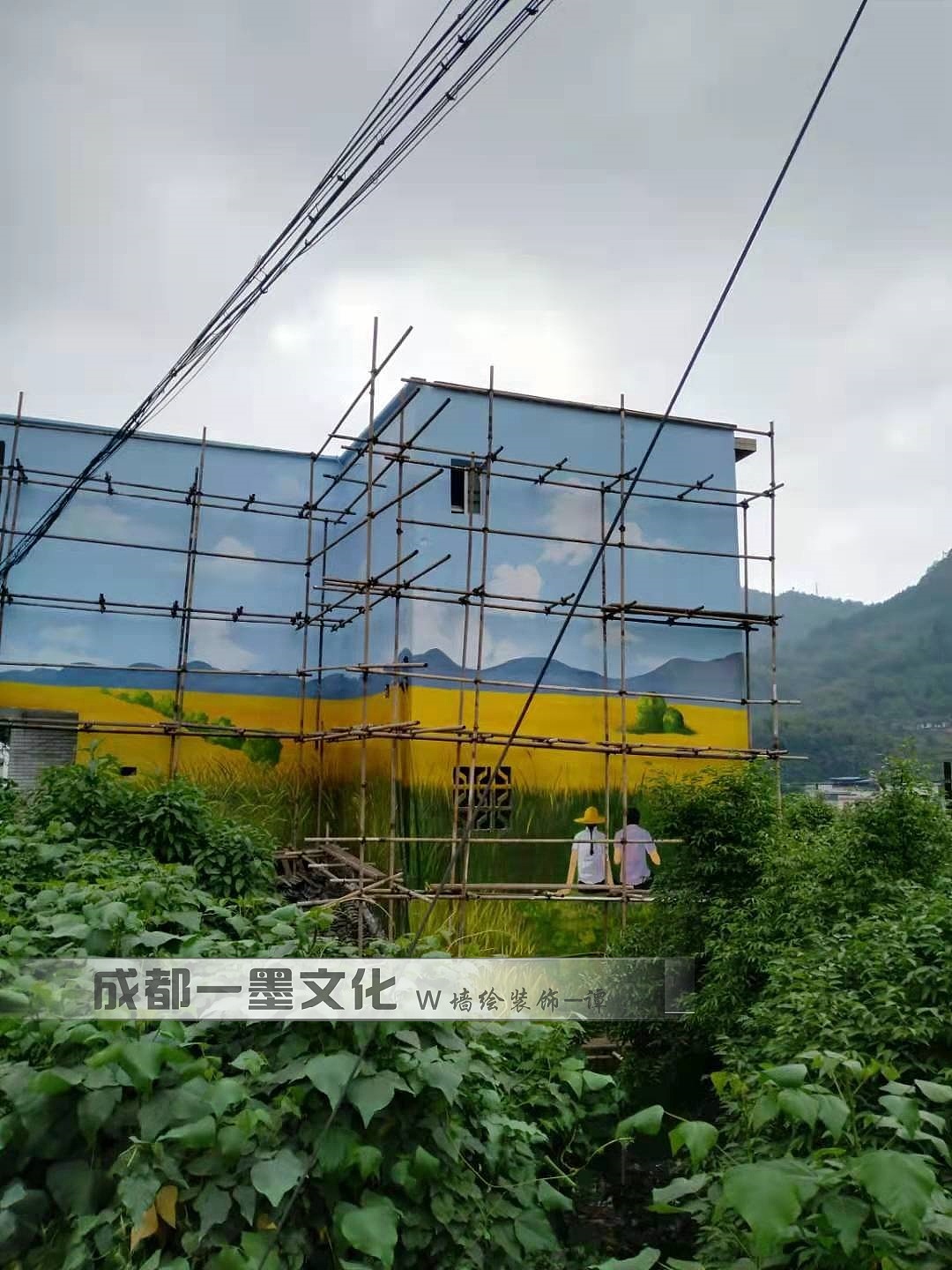 美丽乡村，农村壁画，农耕文化墙，农耕文化（图ZNDAyNTY5MTk2） - 绘画 - 站酷设计师成都墙绘壁画原创素材 - 站酷ZCOOL