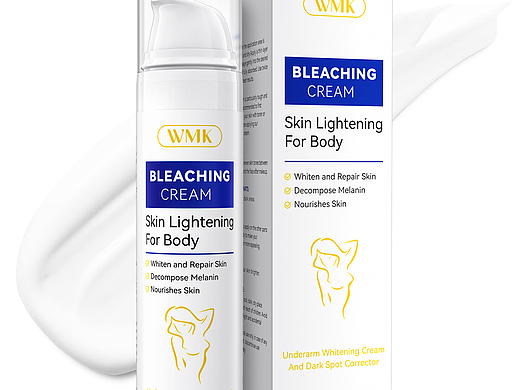 保健护肤美白霜-渲染