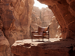 静谧之座：酋长椅的数字艺术表达