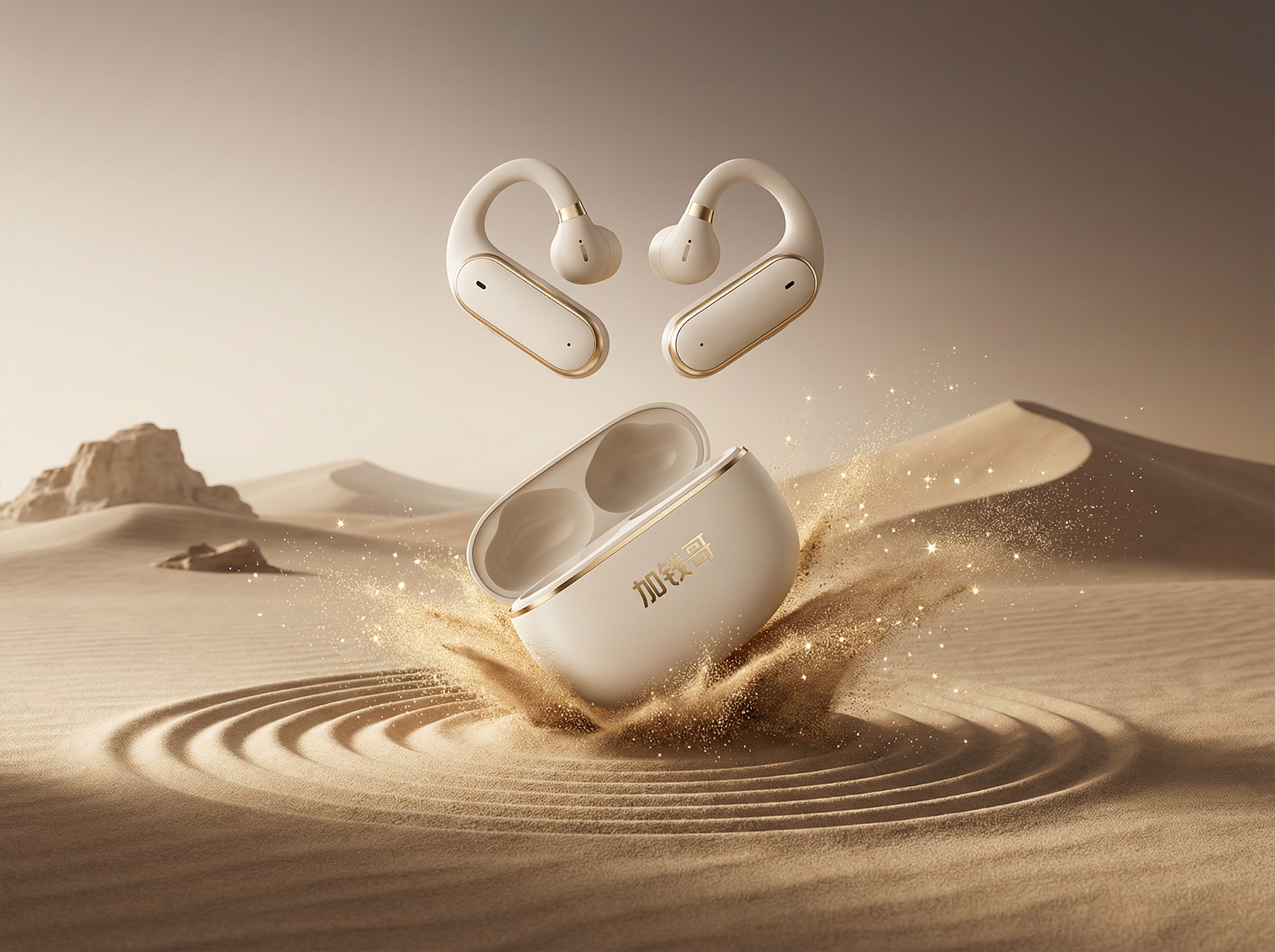 极速生成沙漠耳机场景（主预览-3781） - 未分类 - 站酷设计师加钱哥bro原创素材 - 站酷ZCOOL