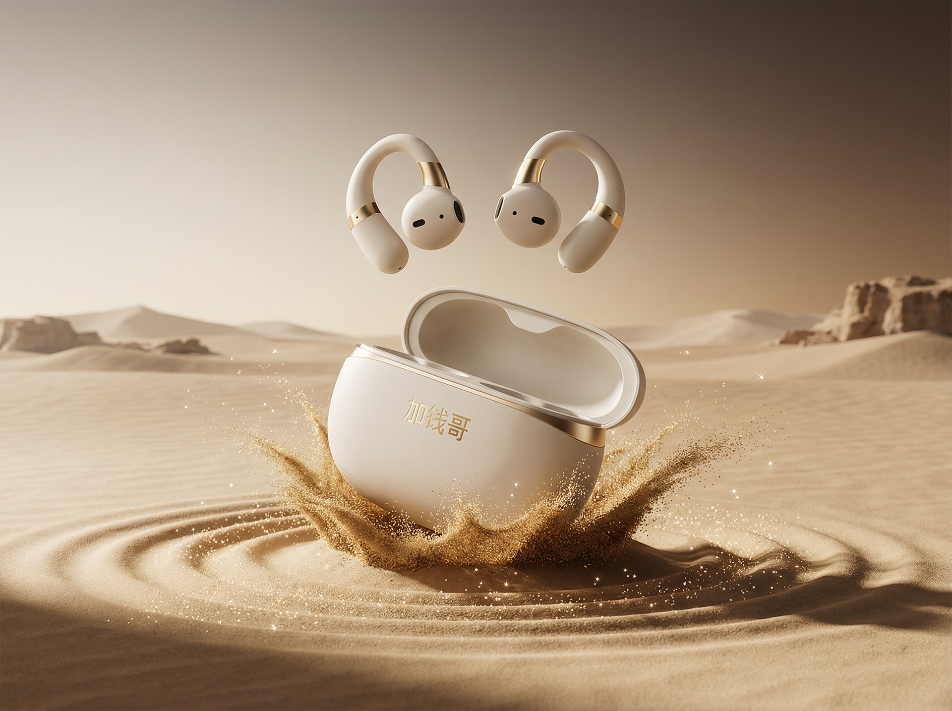 极速生成沙漠耳机场景（主预览-3783） - 未分类 - 站酷设计师加钱哥bro原创素材 - 站酷ZCOOL