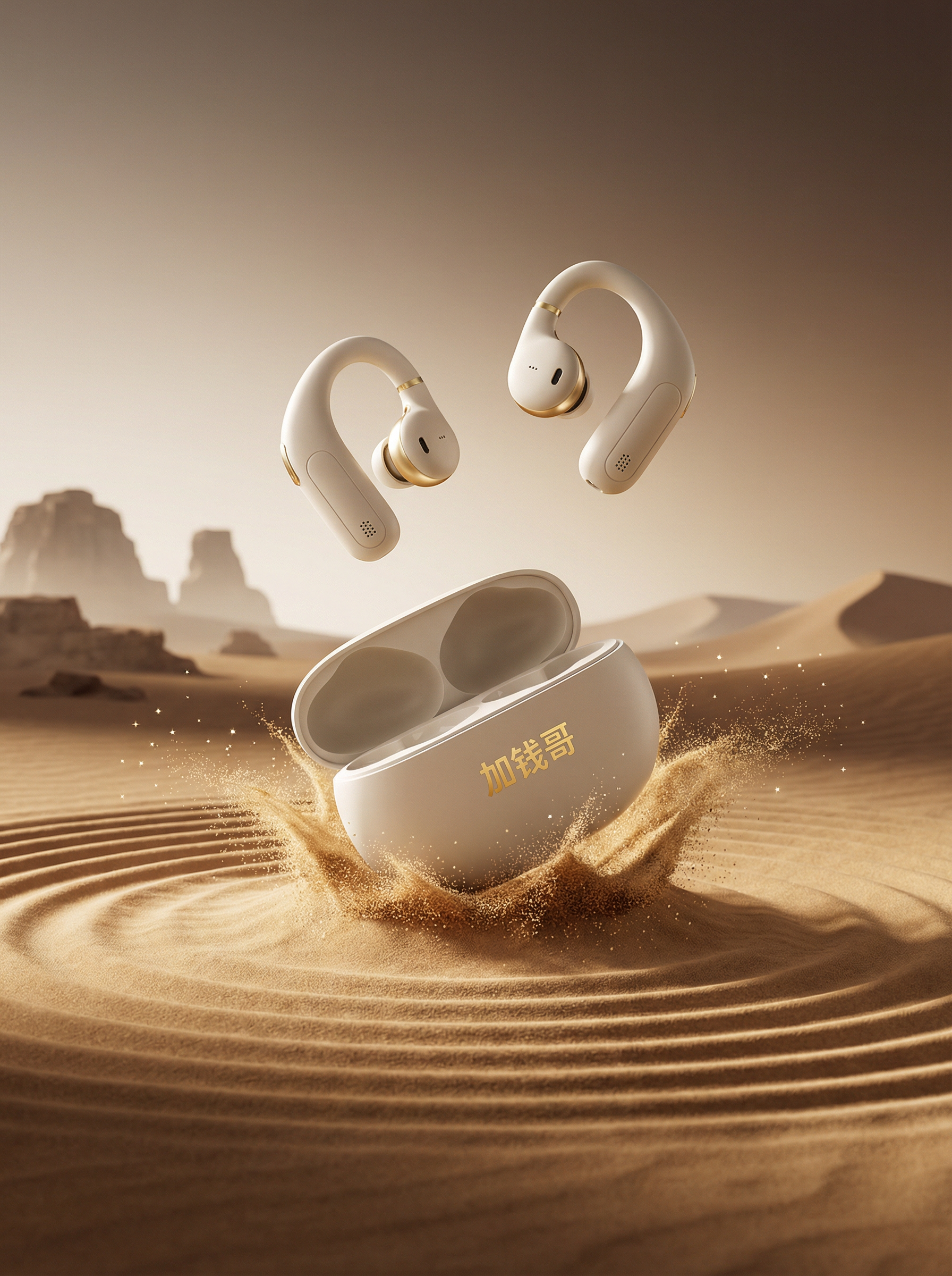 极速生成沙漠耳机场景（主预览-3786） - 未分类 - 站酷设计师加钱哥bro原创素材 - 站酷ZCOOL