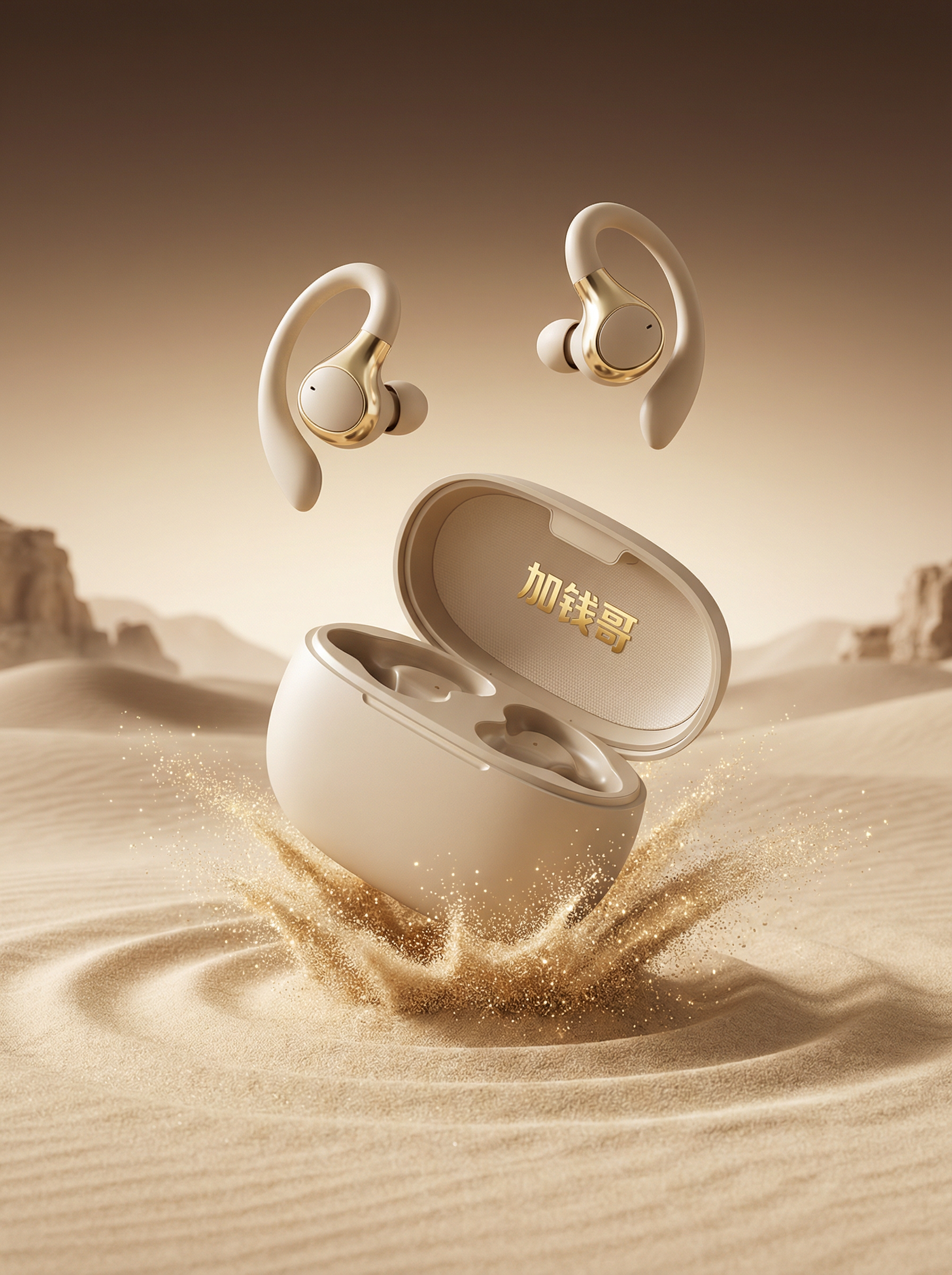 极速生成沙漠耳机场景（主预览-3787） - 未分类 - 站酷设计师加钱哥bro原创素材 - 站酷ZCOOL