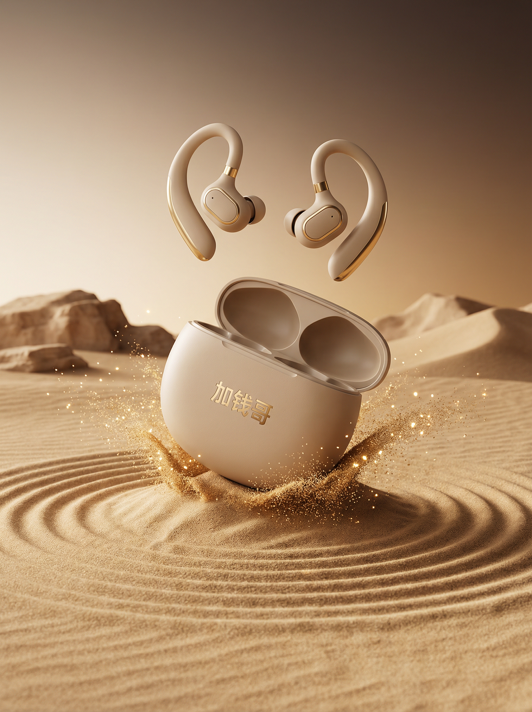 极速生成沙漠耳机场景（主预览-3789） - 未分类 - 站酷设计师加钱哥bro原创素材 - 站酷ZCOOL