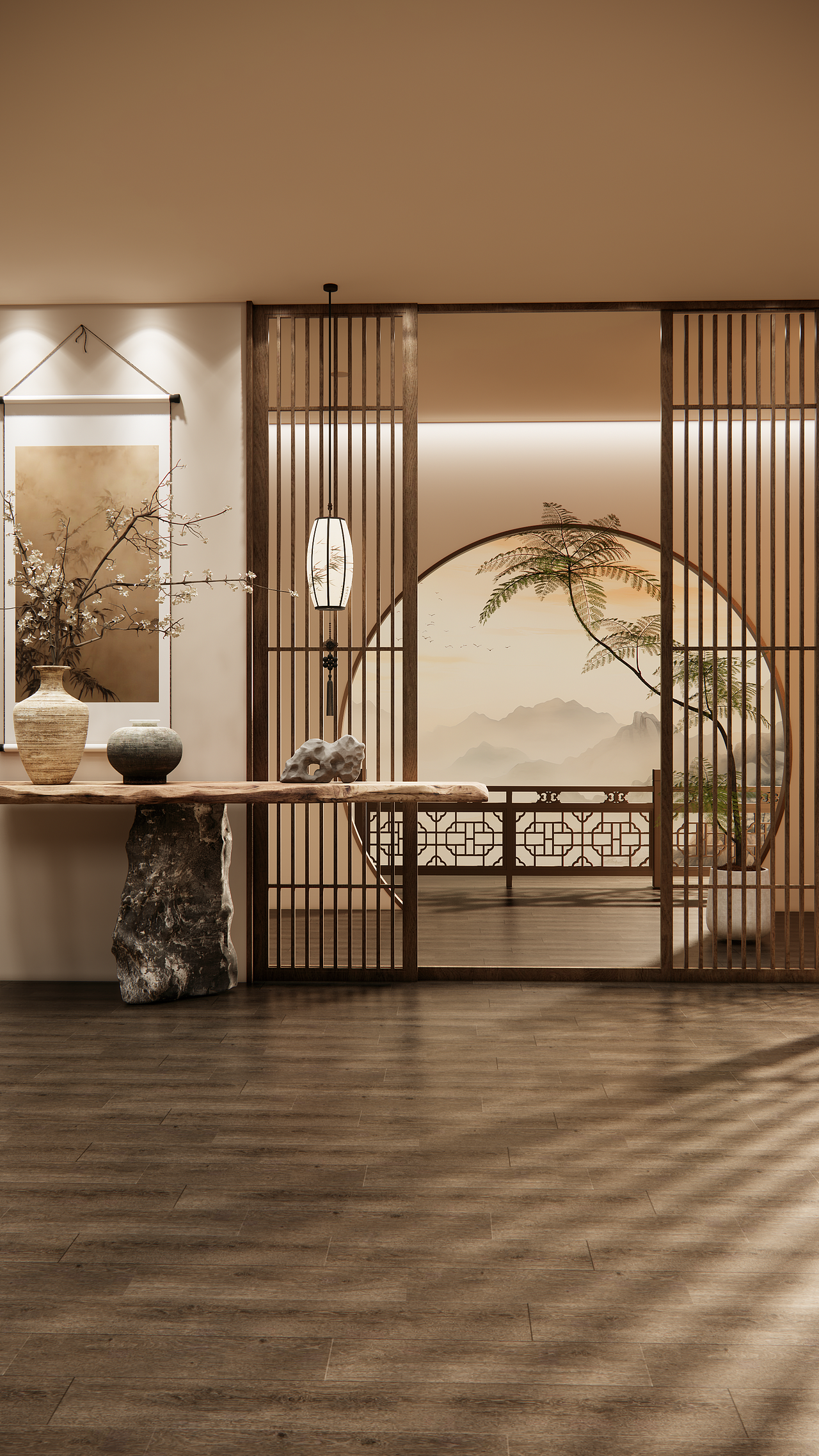 【新中式场景升级】禁商用（图ZNDAyNTgzNDE2） - 舞台美术 - 站酷设计师场景师Malcolm原创素材 - 站酷ZCOOL