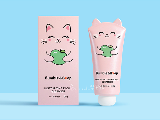 Bumble & Boop｜儿童洗护洁面乳包装设计