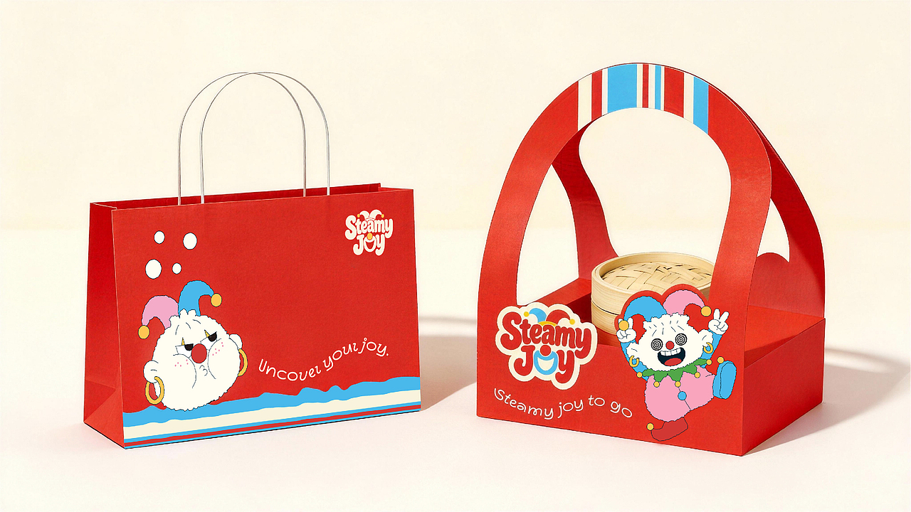 Steamy Joy | 蒸点乐品牌设计（图ZNDAyNTg1NzAw） - 品牌 - 站酷设计师麻辣小肚子原创素材 - 站酷ZCOOL
