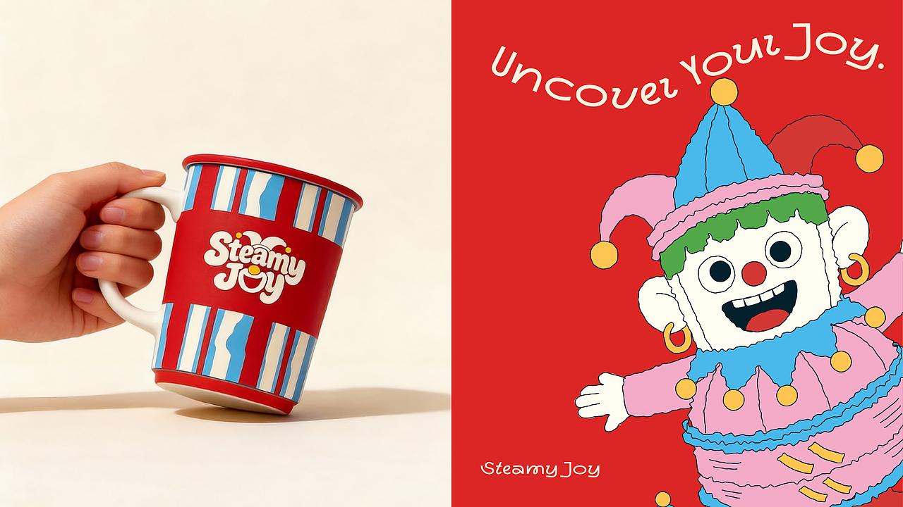 Steamy Joy | 蒸点乐品牌设计（图ZNDAyNTg1Njgw） - 品牌 - 站酷设计师麻辣小肚子原创素材 - 站酷ZCOOL