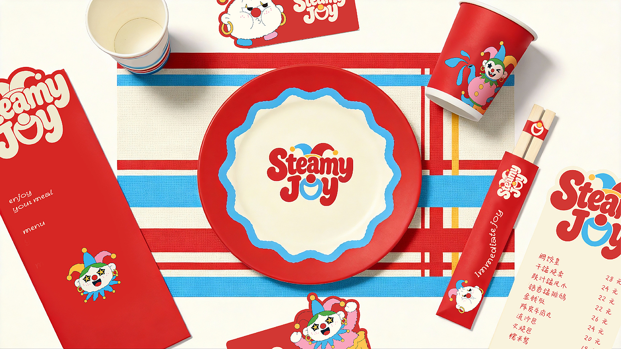 Steamy Joy | 蒸点乐品牌设计（图ZNDAyNTg1NjQ0） - 品牌 - 站酷设计师麻辣小肚子原创素材 - 站酷ZCOOL