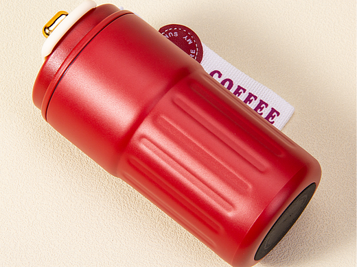 红色316数显咖啡杯