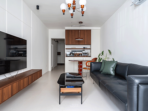 94㎡简约中古宅，破局动线×原木基调，重塑多功能空间