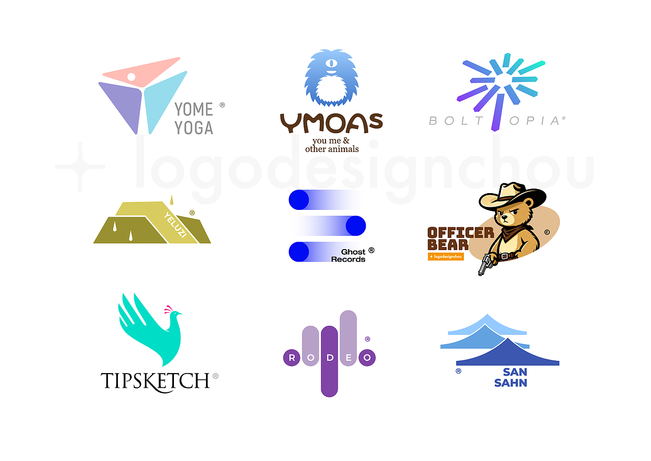 2025·LOGO 标志 字体（图ZNDAyNTkwNzQ0） - Logo - 站酷设计师LOGO设计师老周原创素材 - 站酷ZCOOL