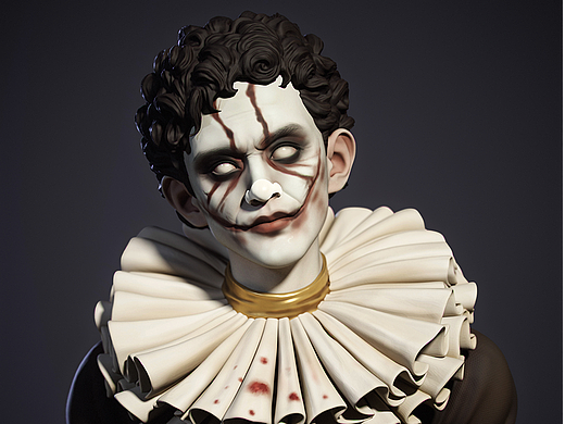 Twisted Harlequin（個人主頁-ZNzMxNTI5NDQ=） - 人物/生物 - 站酷設(shè)計師Jeffrey85原創(chuàng)素材 - 站酷ZCOOL