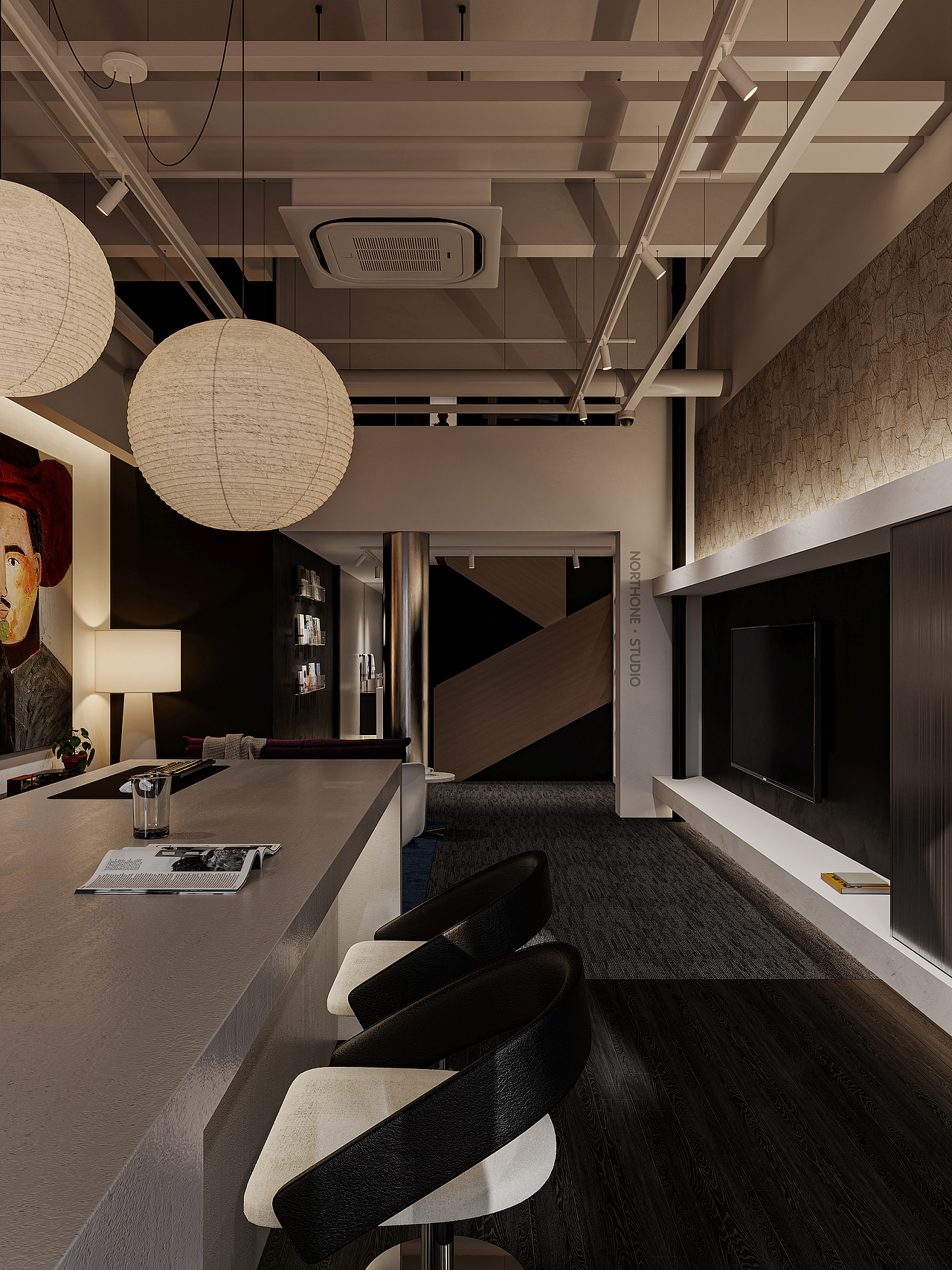 北一设计 | 我们自己的新工作室.（图ZNDAyNTk3Mzk2） - 商业空间设计 - 站酷设计师北一设计NorthOne原创素材 - 站酷ZCOOL