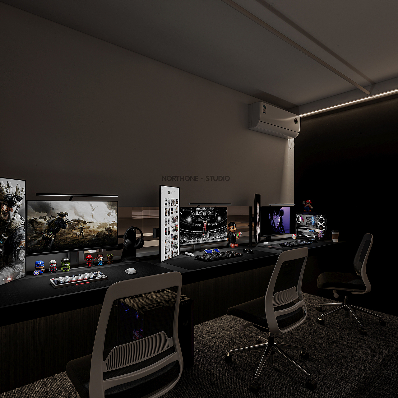 北一设计 | 我们自己的新工作室.（图ZNDAyNTk3NDEy） - 商业空间设计 - 站酷设计师北一设计NorthOne原创素材 - 站酷ZCOOL