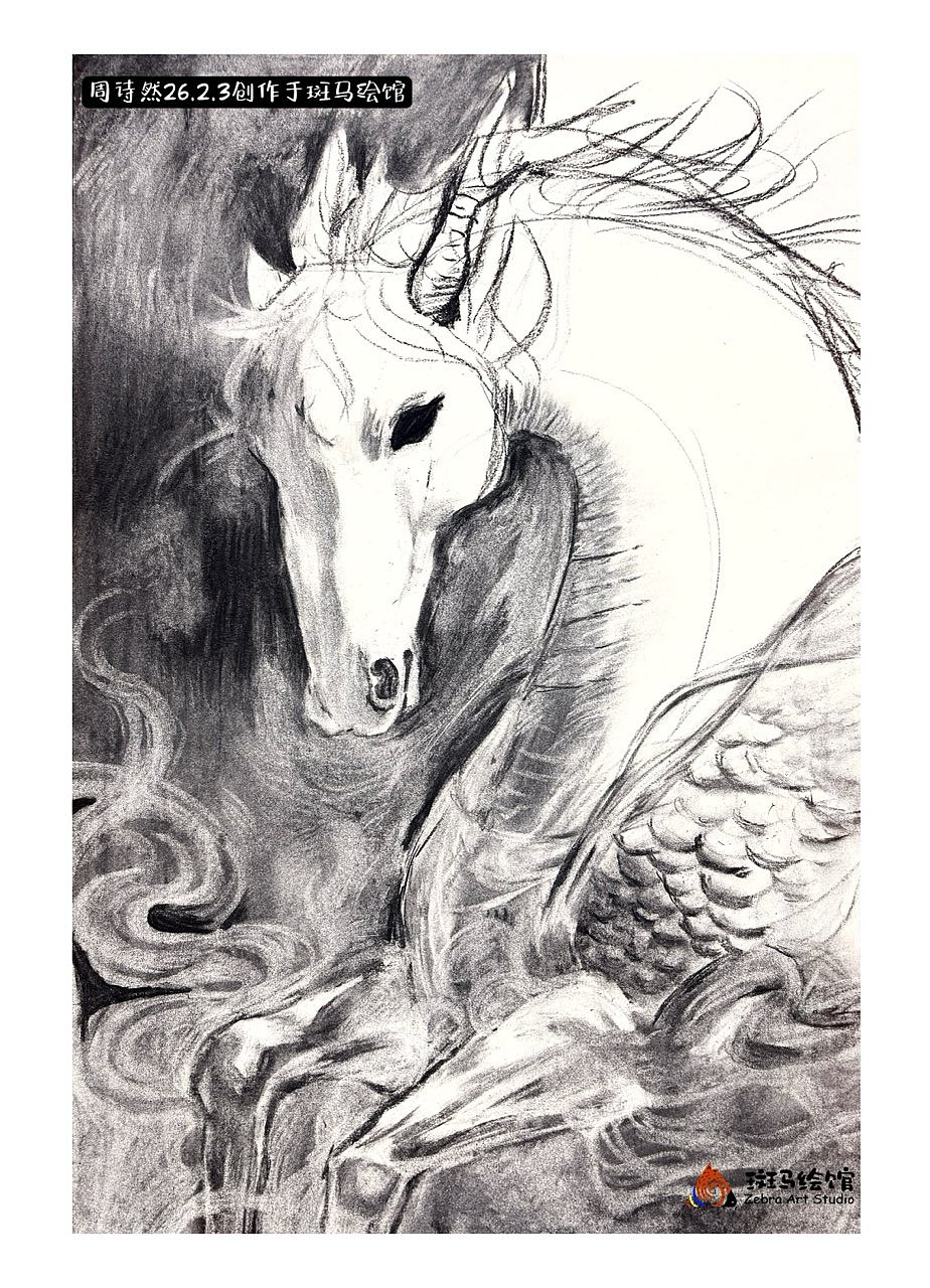 精微素描课之马如游龙（图ZNDAyNTk5MjI4） - 其他 - 站酷设计师妞妞的挥洒空间原创素材 - 站酷ZCOOL