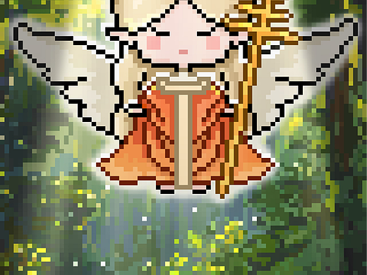 小精灵像素风塔罗牌