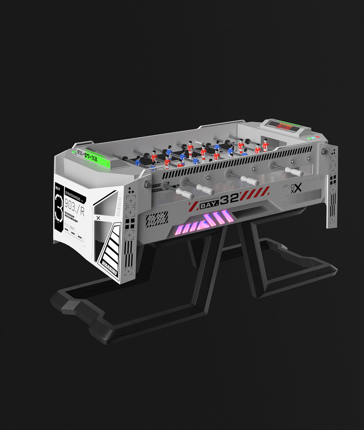 球台设计练习（仅作记录参考）（图ZNDAyNjA3NDgw） - 玩具 - 站酷设计师萌新佬原创素材 - 站酷ZCOOL