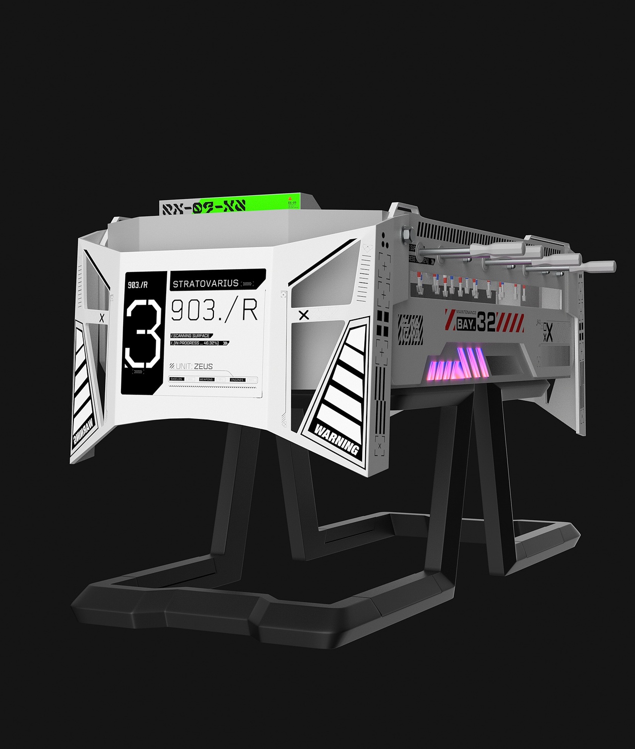 球台设计练习（仅作记录参考）（图ZNDAyNjA3NDg4） - 玩具 - 站酷设计师萌新佬原创素材 - 站酷ZCOOL