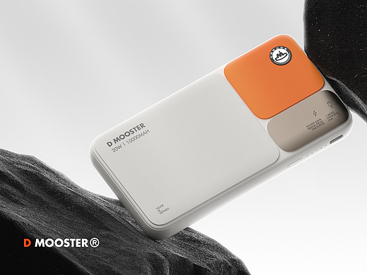 D MOOSTER® | D90 BLOCK POWER抽拉线充电宝