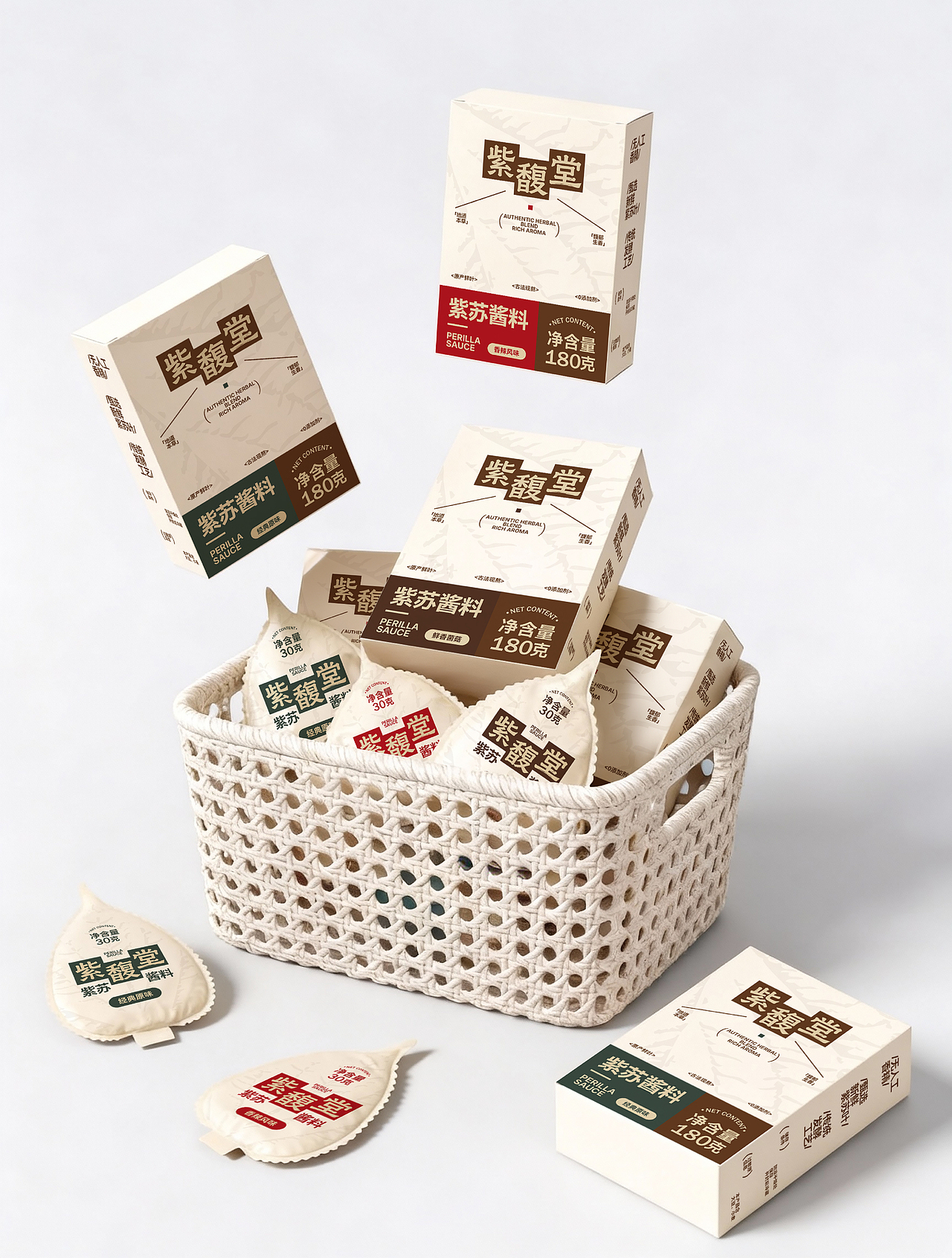紫苏酱料包装设计（图ZNDAyNjA5MjY0） - 包装 - 站酷设计师PgAp原创素材 - 站酷ZCOOL