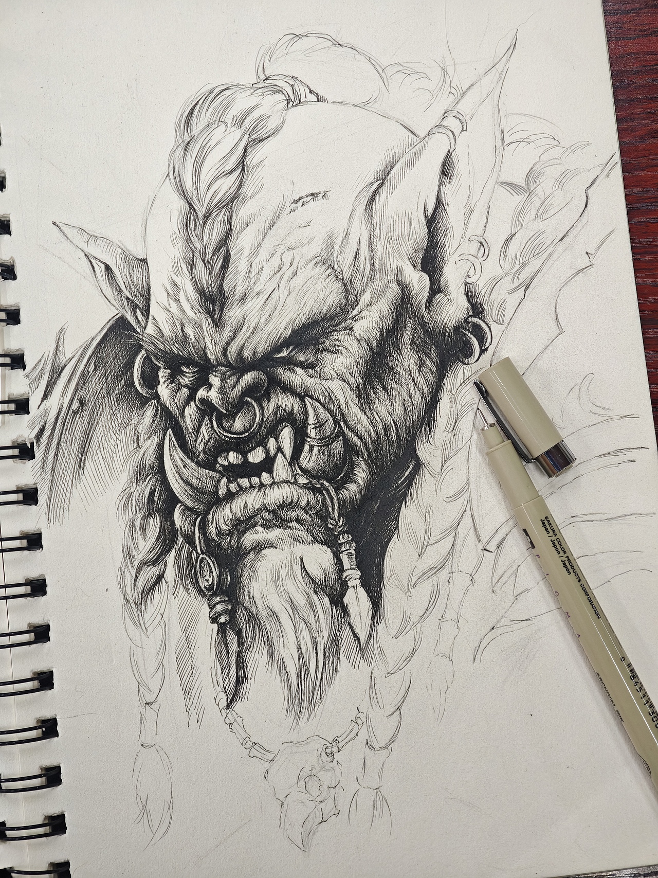 “Lok-tar ogar!”（圖ZNDAyNjExMTE2） - 創(chuàng)作習作 - 站酷設計師綠意軒原創(chuàng)素材 - 站酷ZCOOL