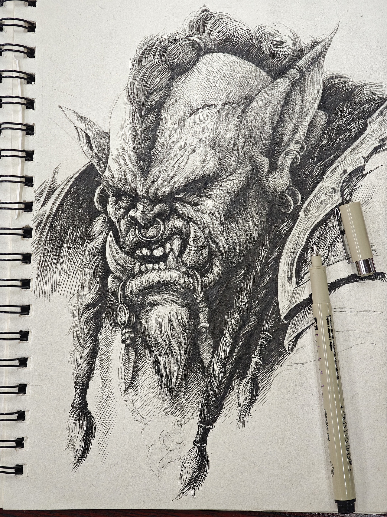 “Lok-tar ogar!”（圖ZNDAyNjExMTI0） - 創(chuàng)作習作 - 站酷設計師綠意軒原創(chuàng)素材 - 站酷ZCOOL